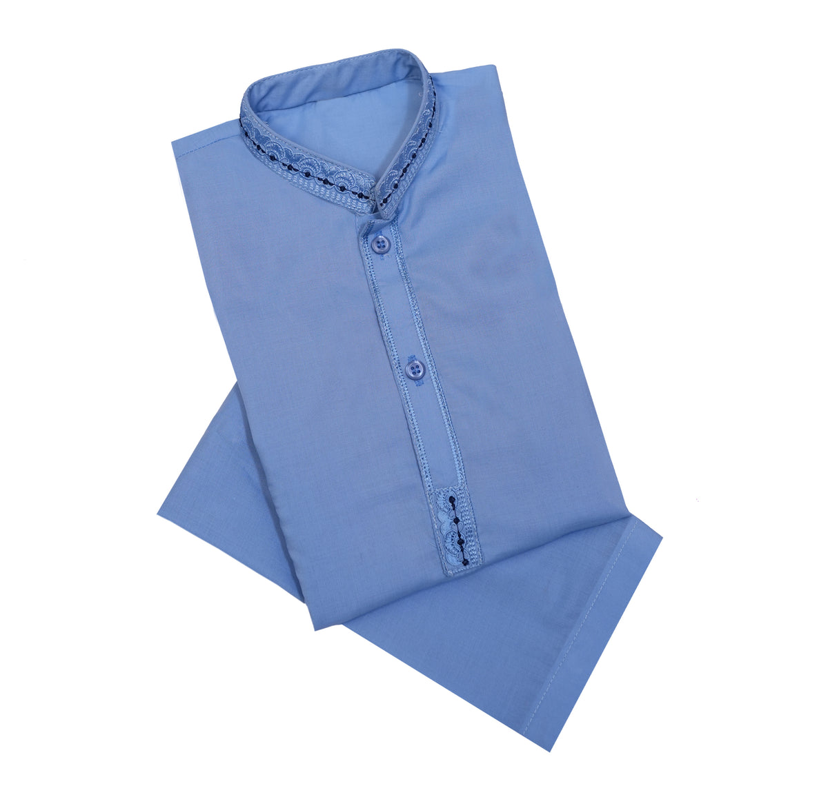 Elegant White Italian Boski Kurta for Kids | SHAH ROBE